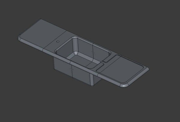 Bench/Tabletop Series - Inbuilt Sink