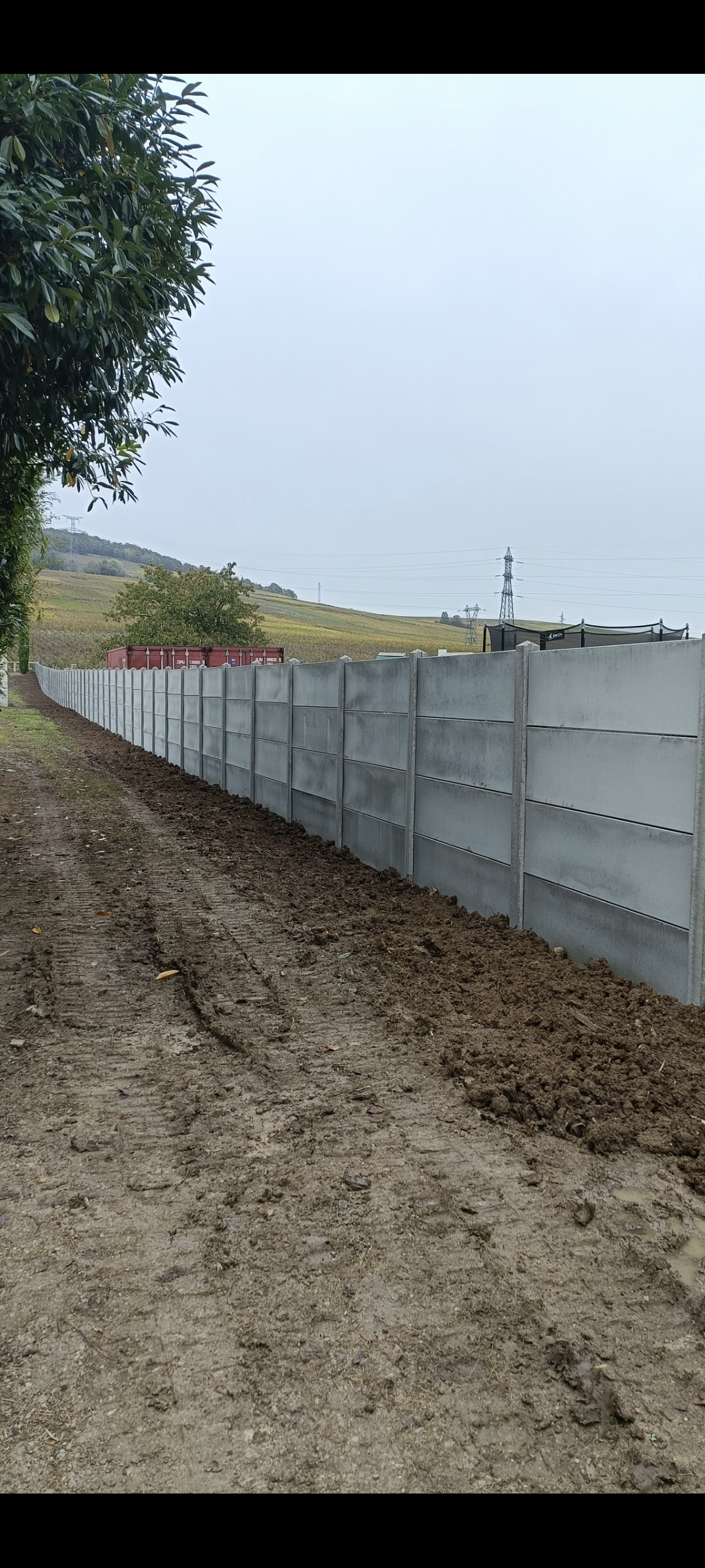 Cloture Béton H200 Epernay 51