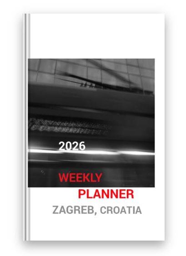 Planner 2026 - 12 unusual pictures of Zagreb