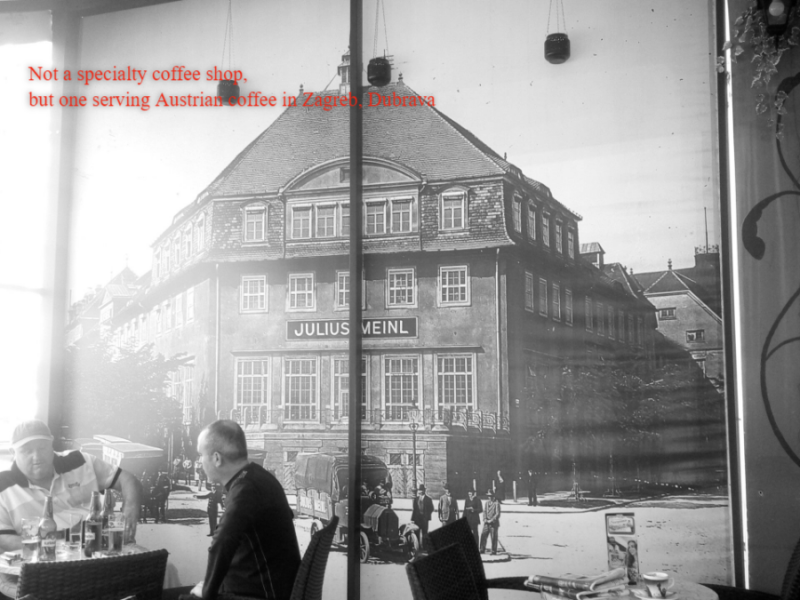 Visit Zagreb for some coffee