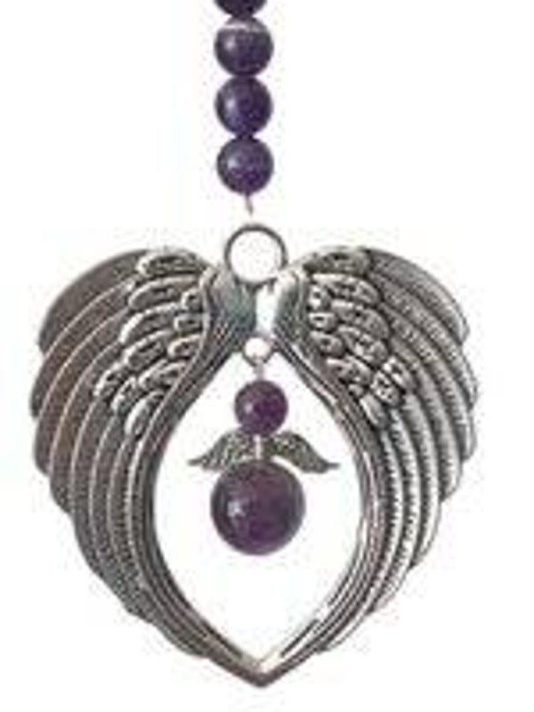 Angel Wings raamhanger Amethist