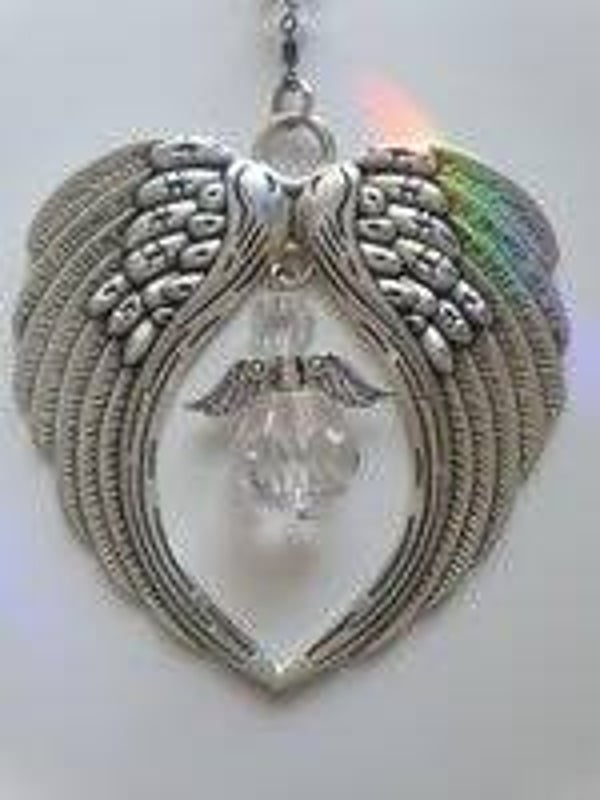 Guardian Angel Wings van Kristallen kralen