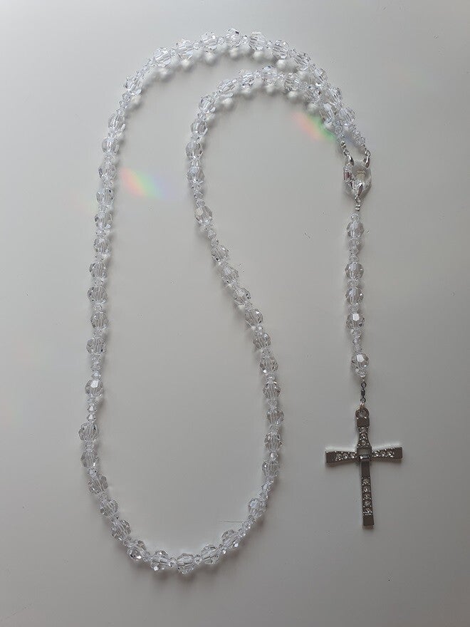 Rozenkrans - Paternoster - Swarovski Kristal