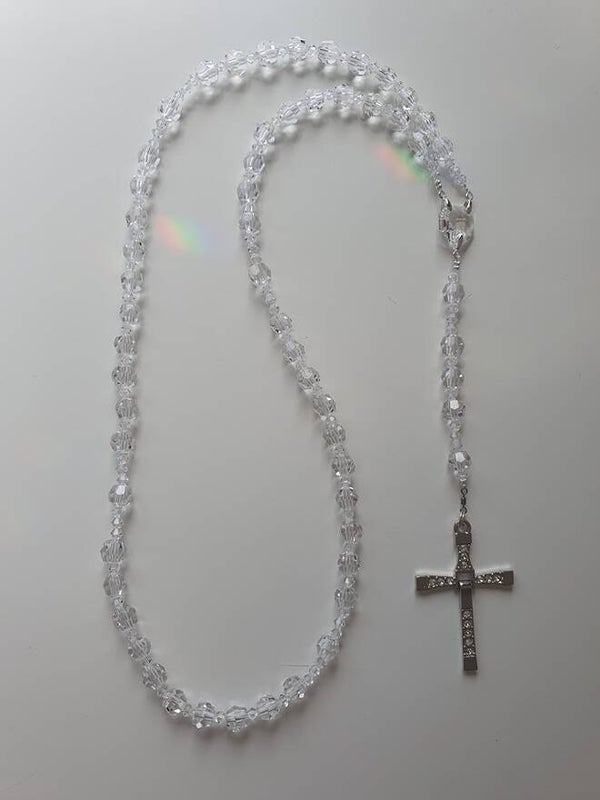 Rozenkrans - Paternoster - Swarovski Kristal