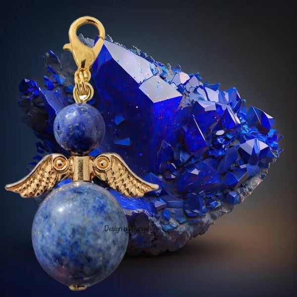 beschermengel Lapis Lazuli goud