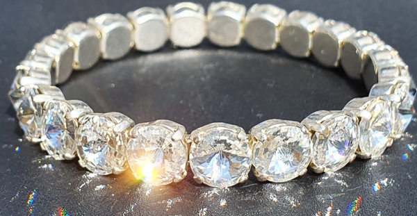 Armband Stretch - Swarovski kristal Transparant