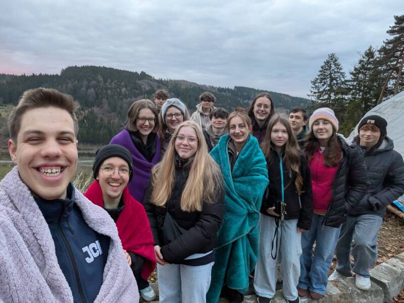 Morgenwanderung beim Probenwochenende 2026 | Jugendchor Naarn