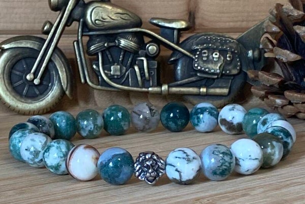 Bracelet agate d’arbres