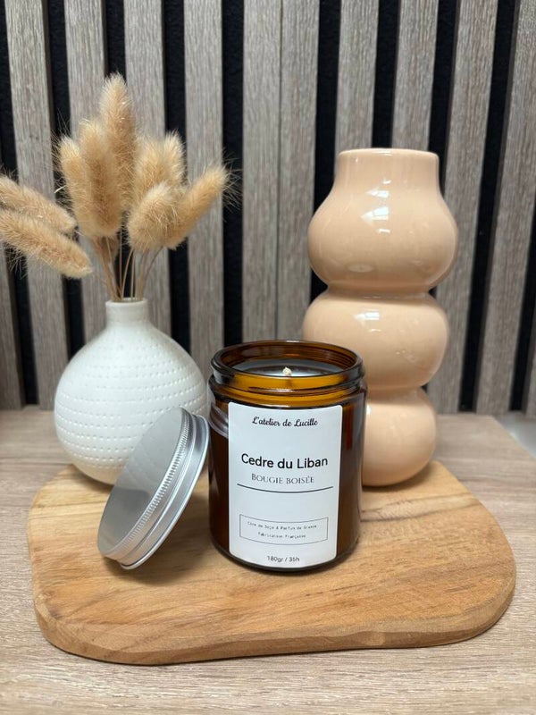 Bougie Cèdre du Liban