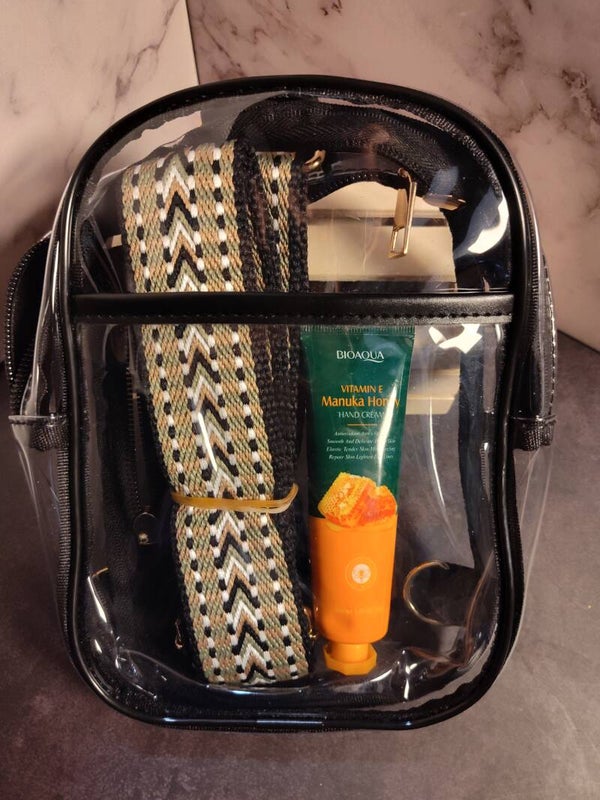 Clear event crossbody bag