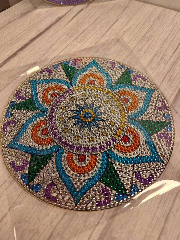 Diamond art trivet