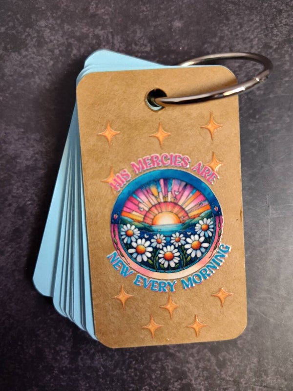 Mini His mercies are new every morning notepad