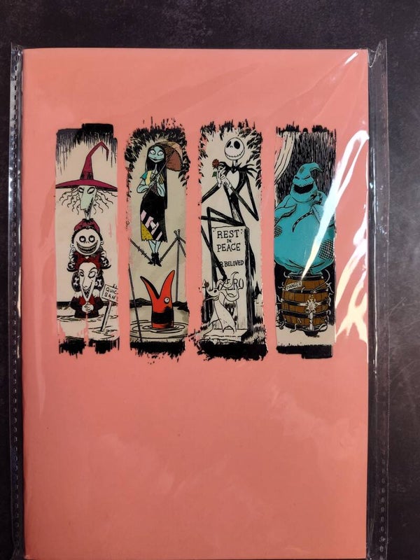 Nightmare before Christmas notebook