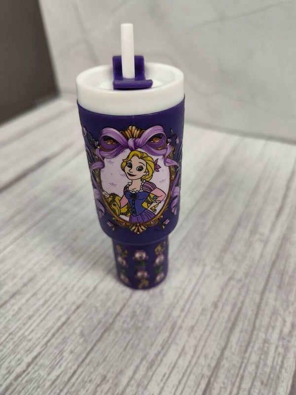 Tangled chapstick keychain