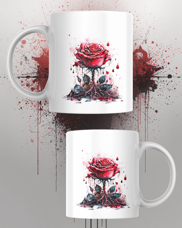 Blutige Rose