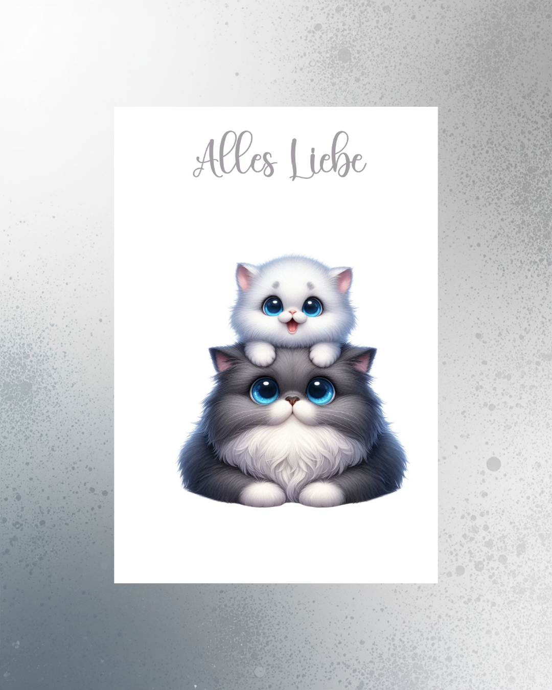 Katze mit Kitten