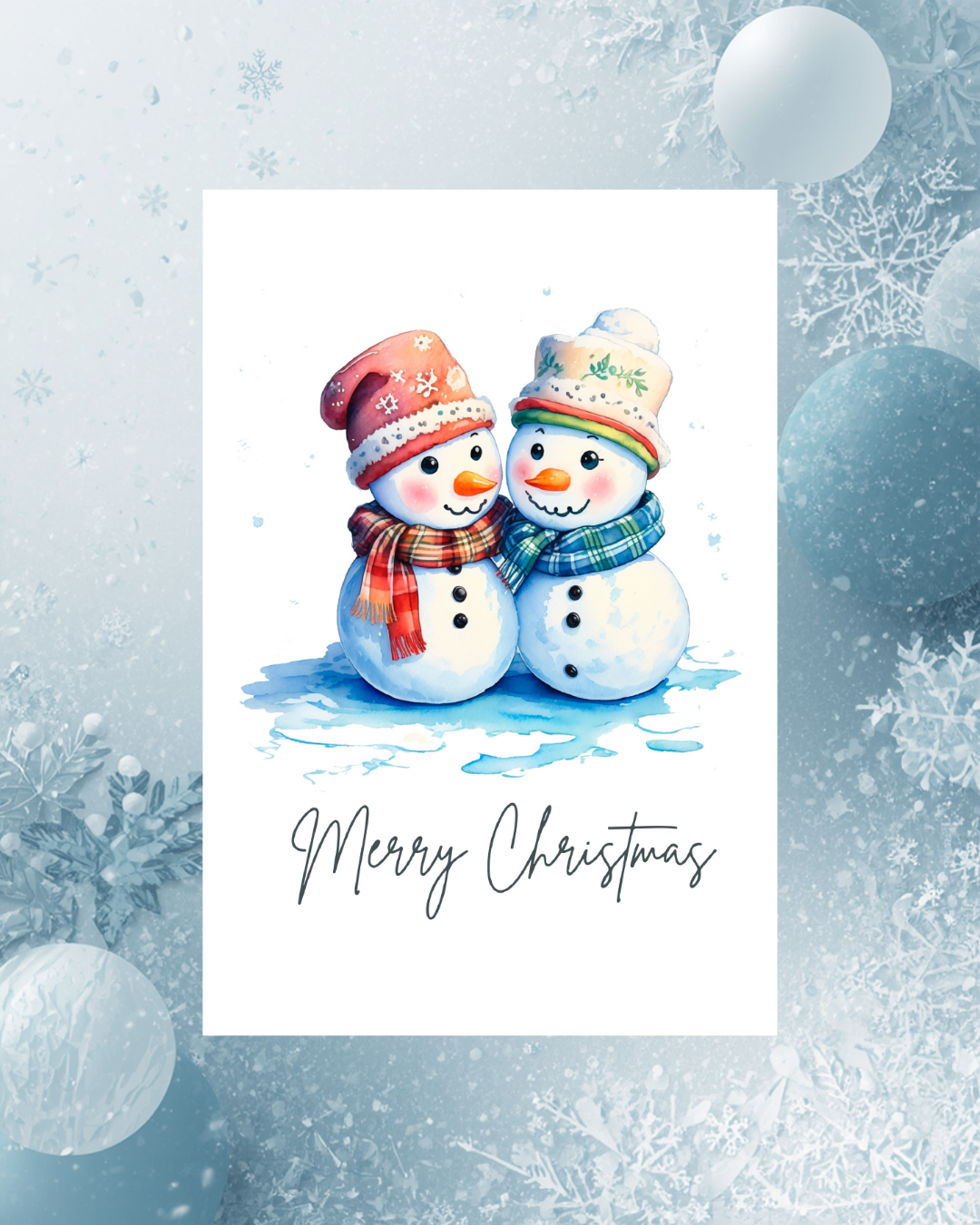 Merry Christmas "Schneemänner"