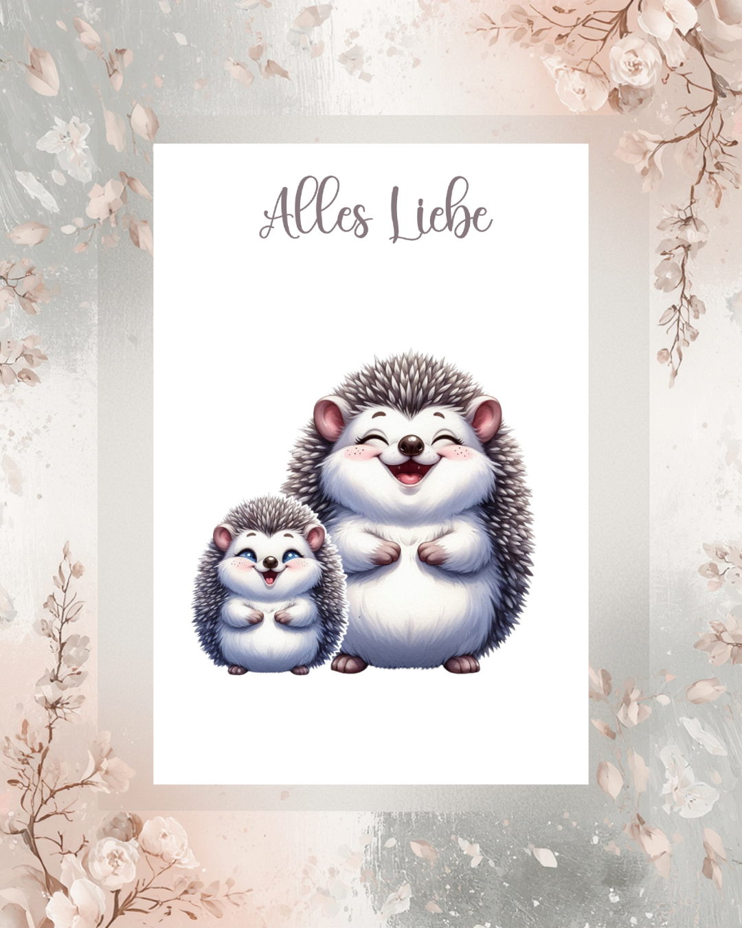 Igel mit Kind