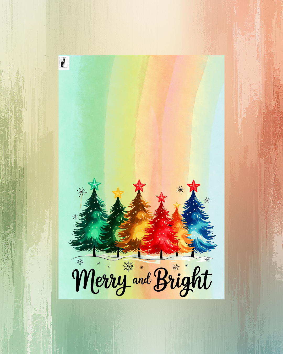 Merry and Bright "Rainbow"
