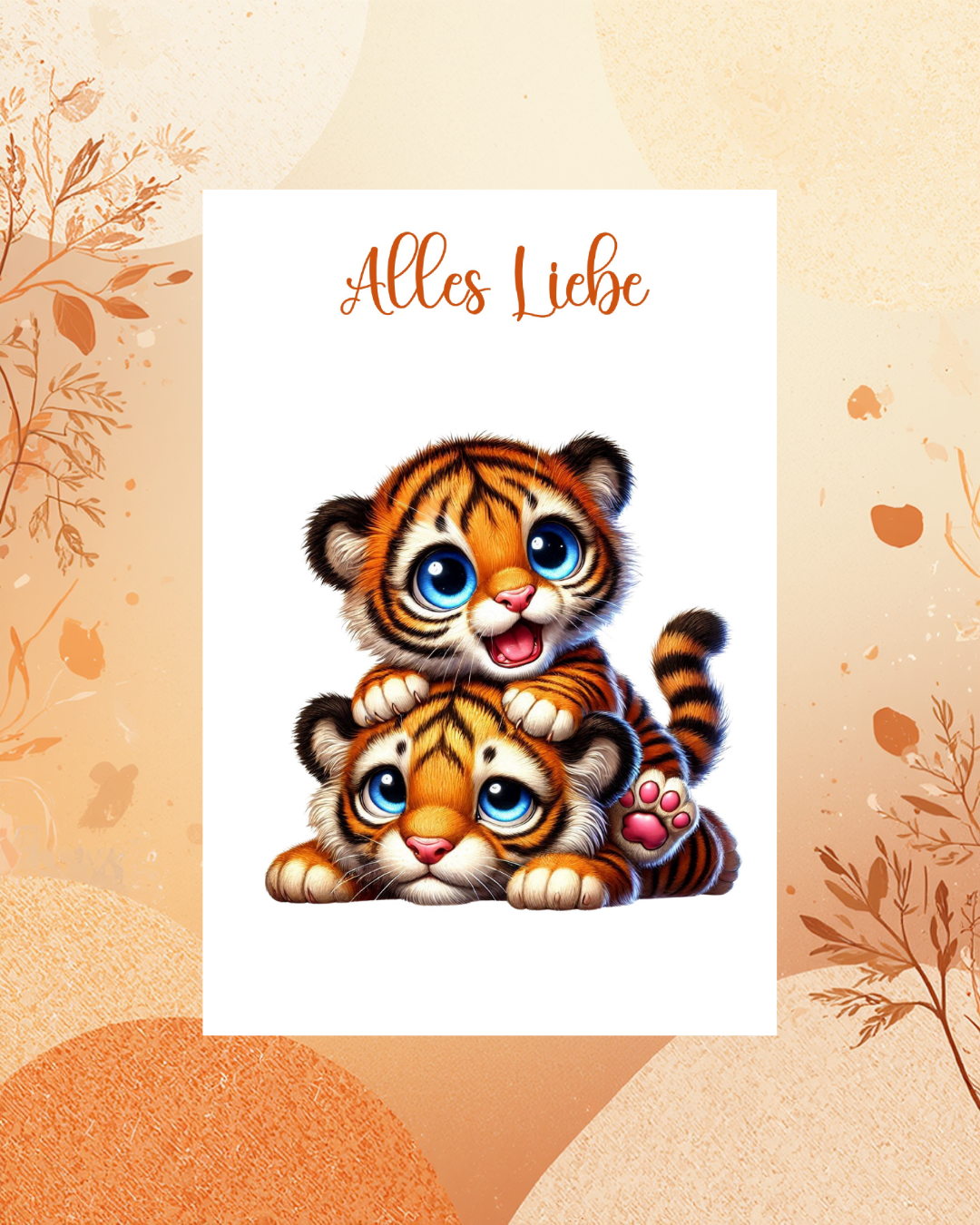 Tiger mit Baby