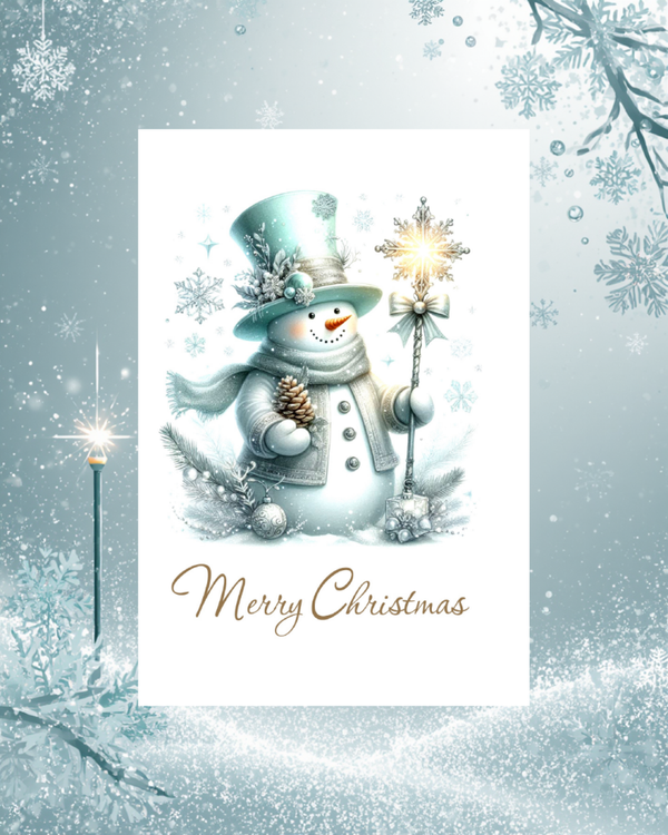 Merry Christmas "Schneemann"