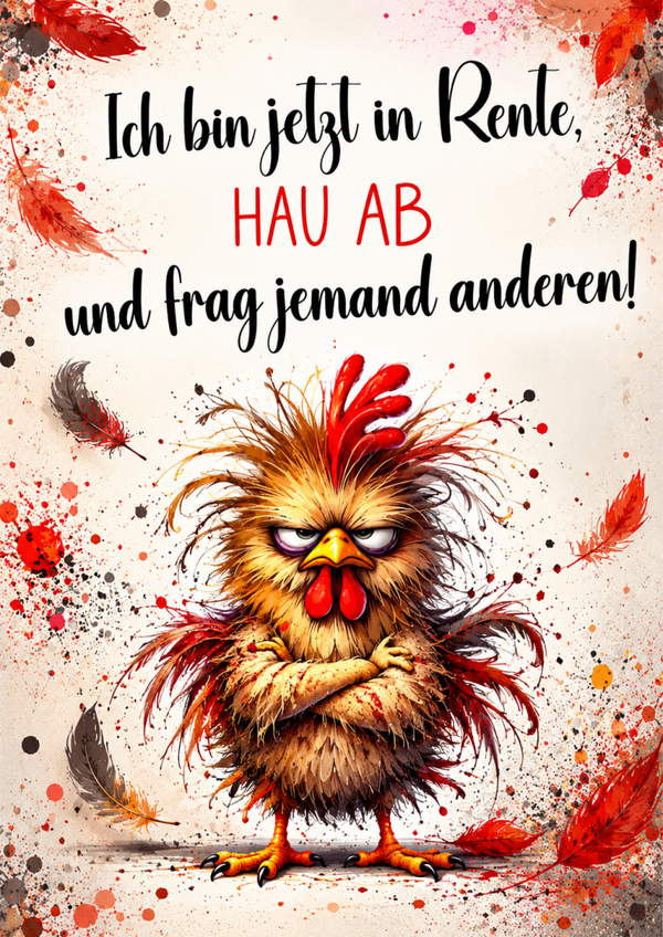 Hau ab - Karte