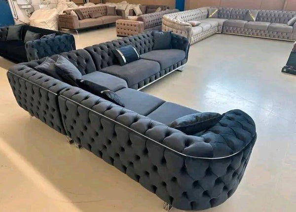 Luxus Sofa Sets  inklusive Tisch Elektrokamin