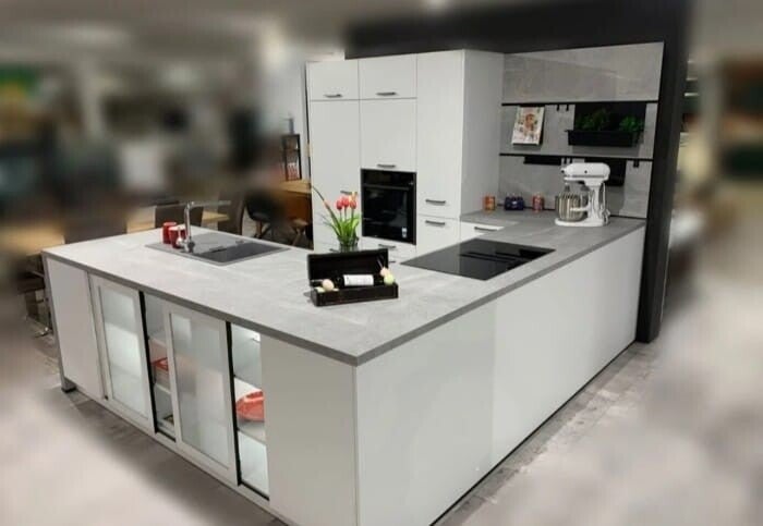 Küche Hochglanz Weiss