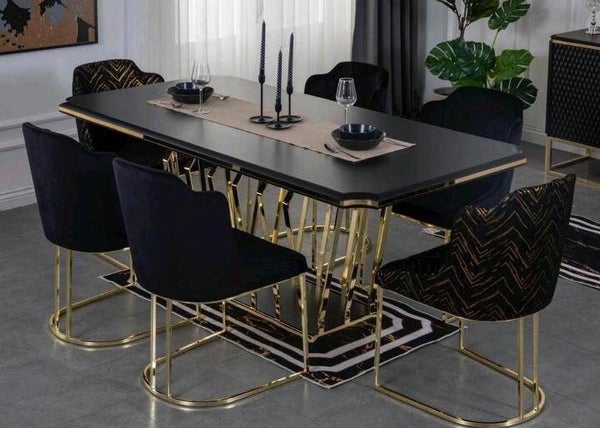 Esszimmer Sets inklusive Tisch & Mit 6 oder 8 Stühle