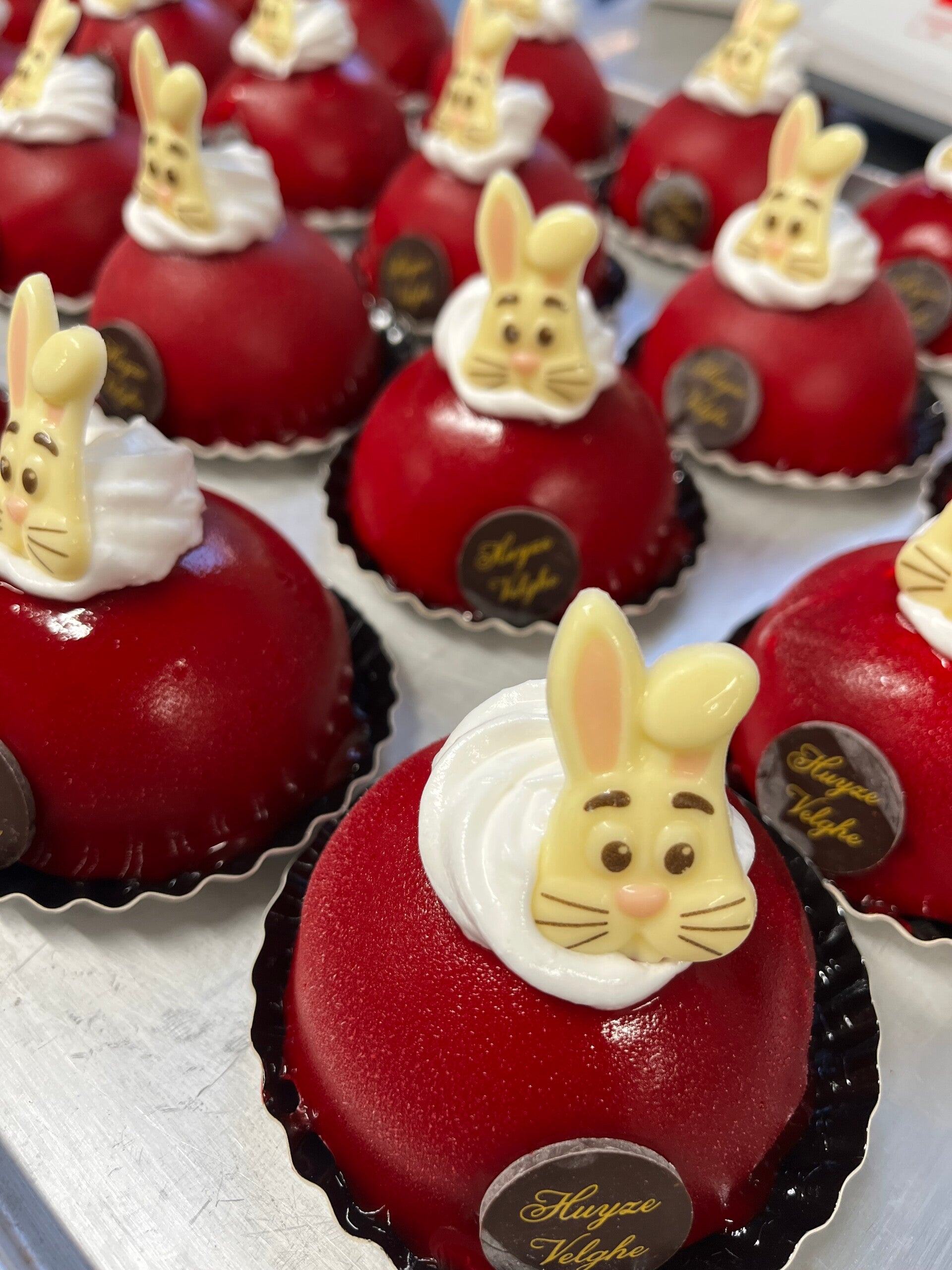 Frambozen paashaas - 1 persoon