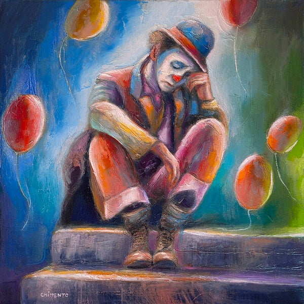 Impression prémium "Le spleen du clown"