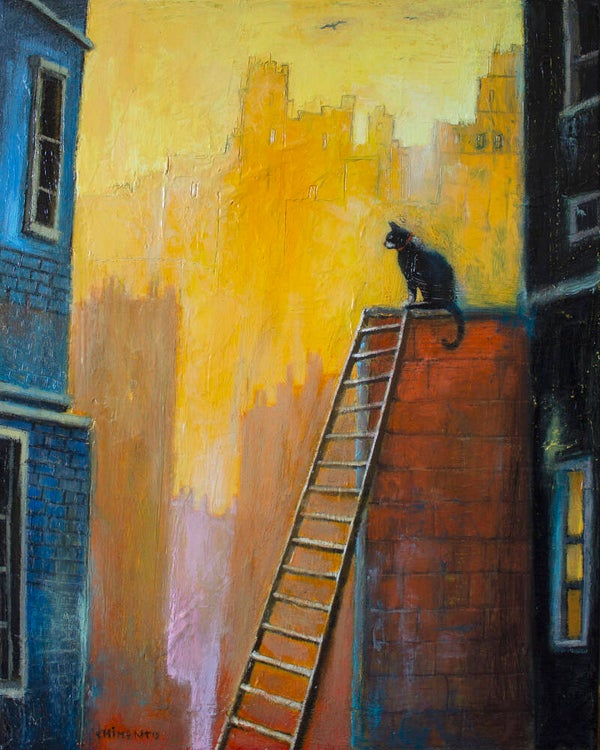 Le chat noir dans la cité d'or