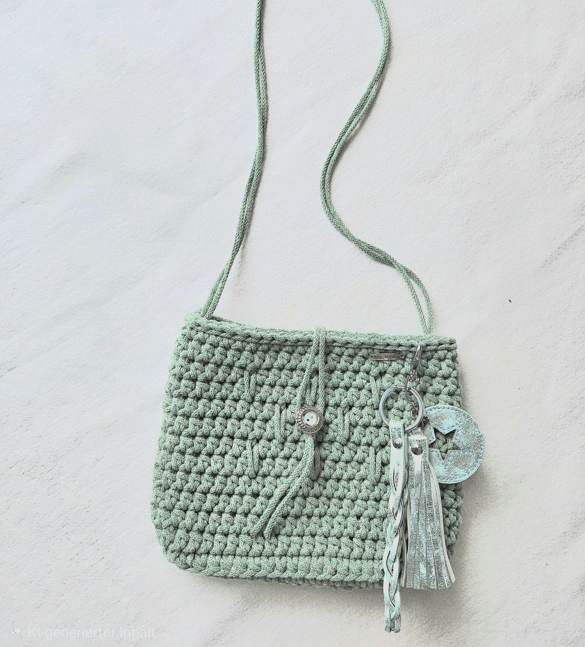 NOVA GREEN – stilvolle Schultertasche in Olivgrün für Alltag und Sommerpartys