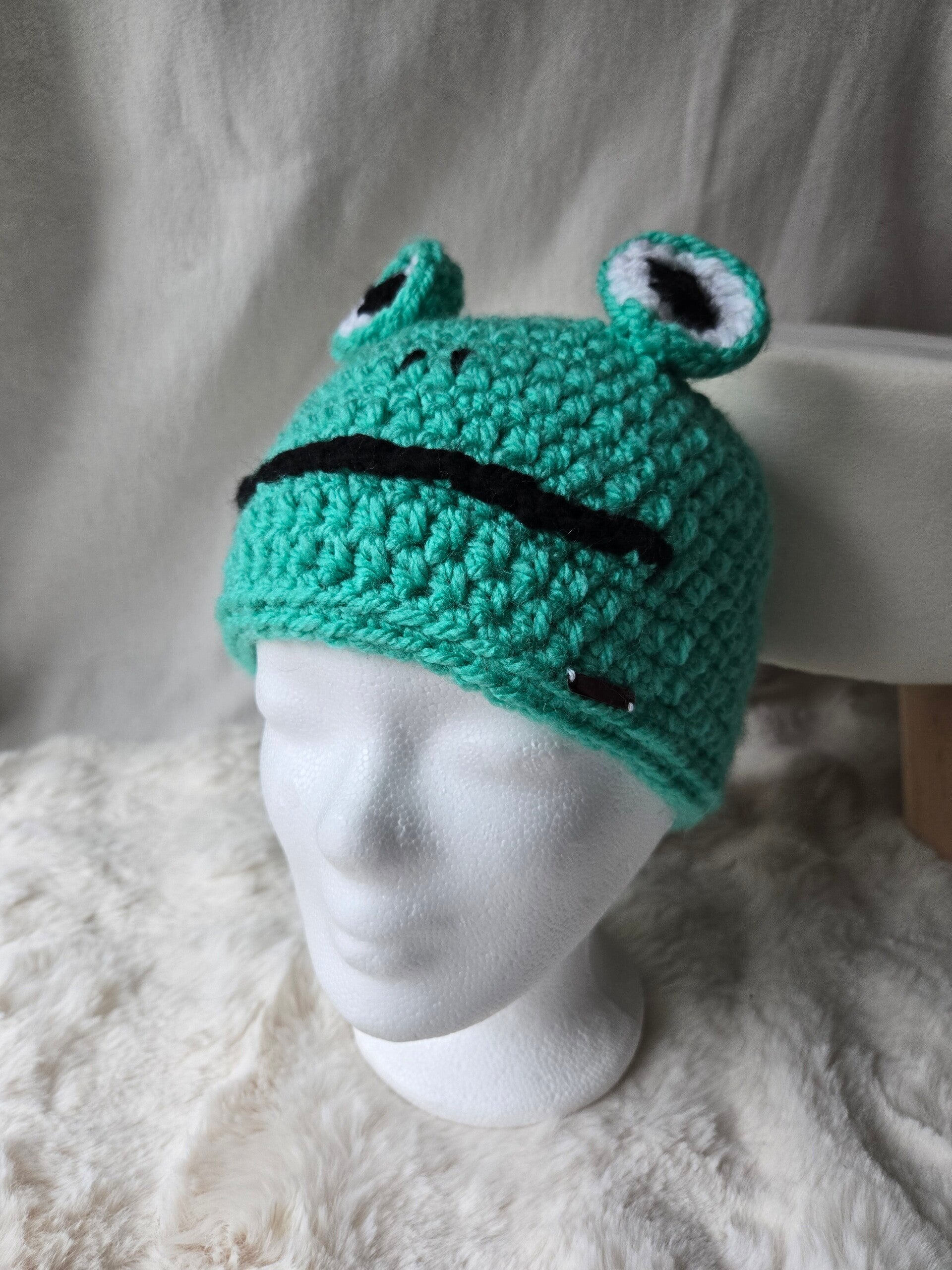 Mütze Frosch - Für groß und klein