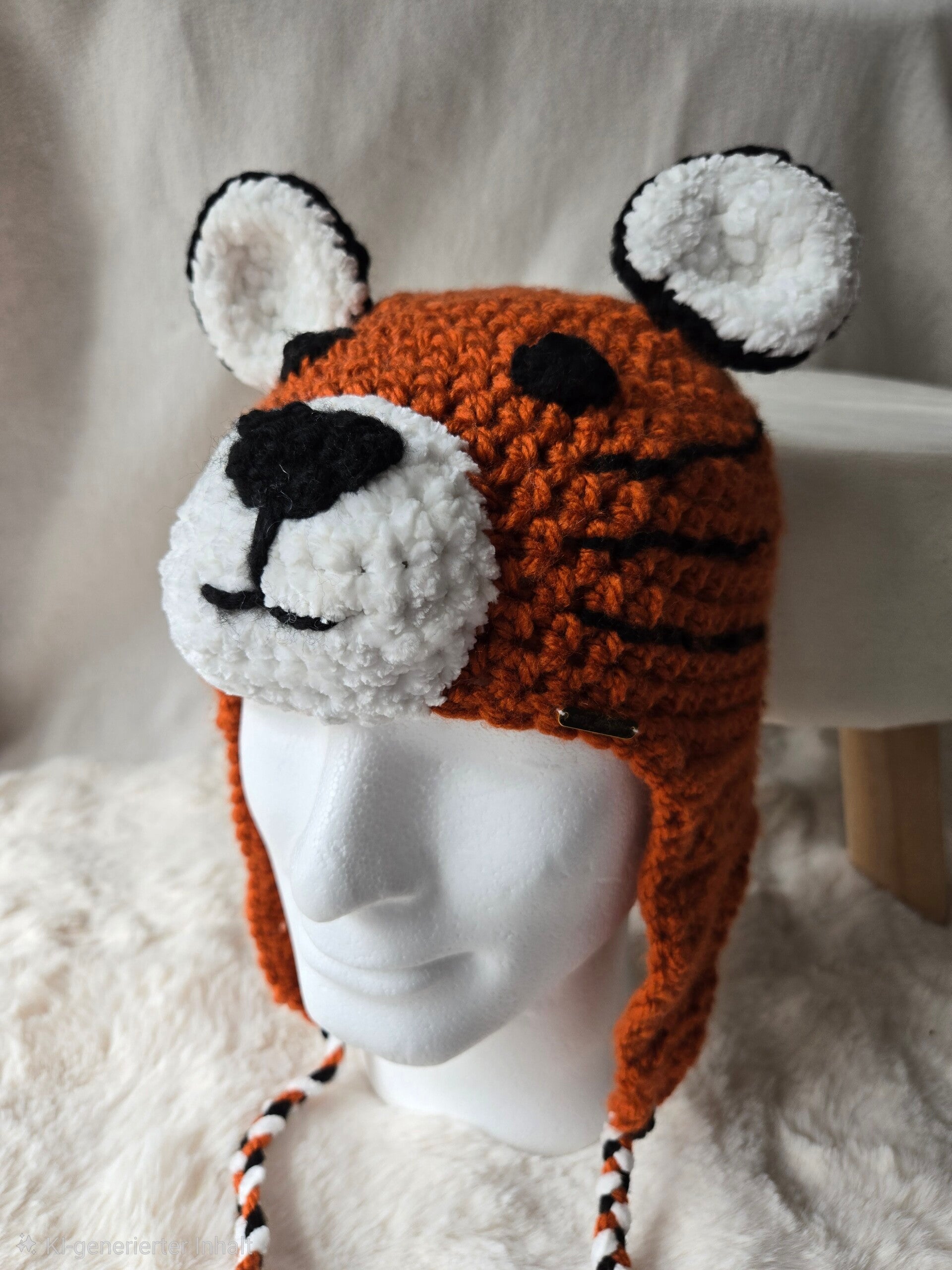 Mütze Tiger für groß und klein