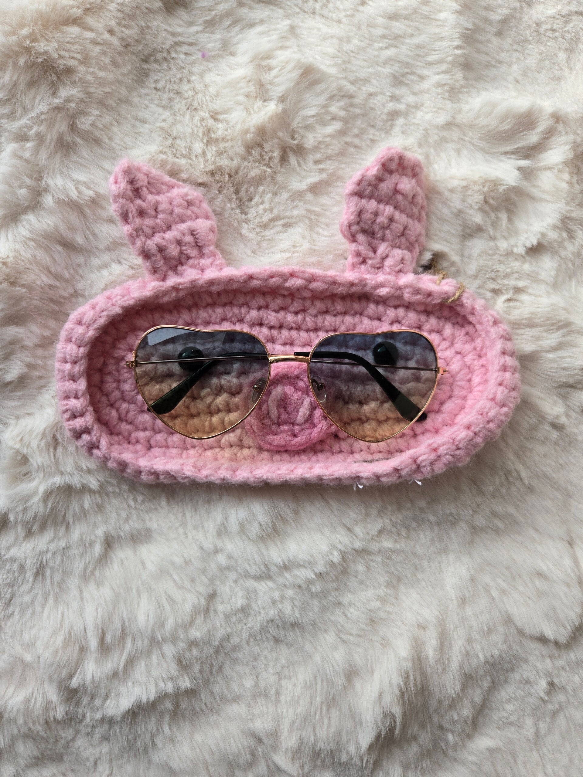 Brillenablage Schwein