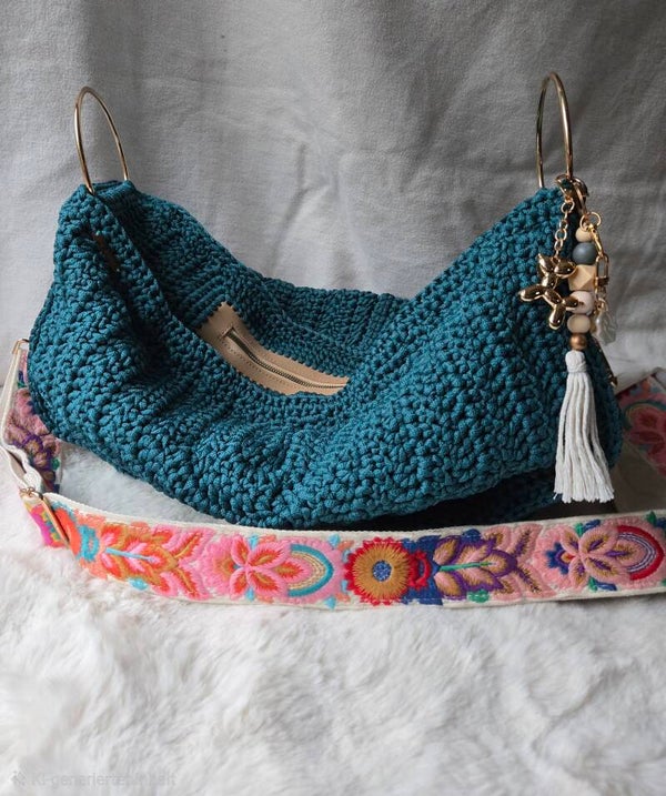 VELURA BAG XL türkis/bunt