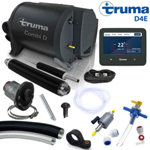 Truma Diesel Combi D4E Heater and Boiler Inet X Control Panel PACKAGE