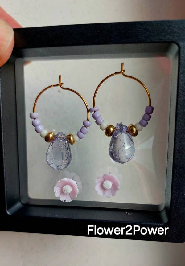 Oorringen Handmade 2 paar