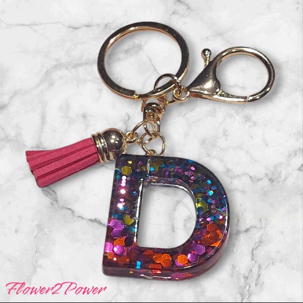 Sleutelhanger Letter D