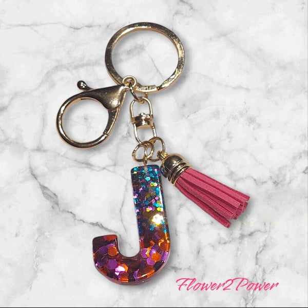 Sleutelhanger Letter J