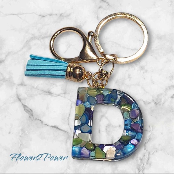 Sleutelhanger Letter D