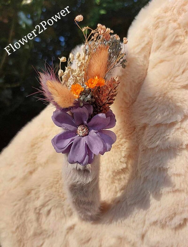 Droogbloemdiadeem
