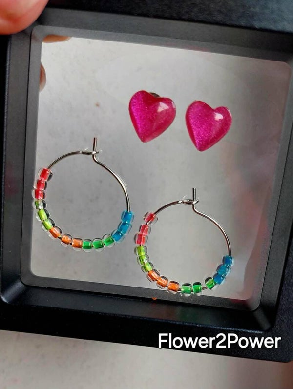 Oorringen Handmade 2 paar