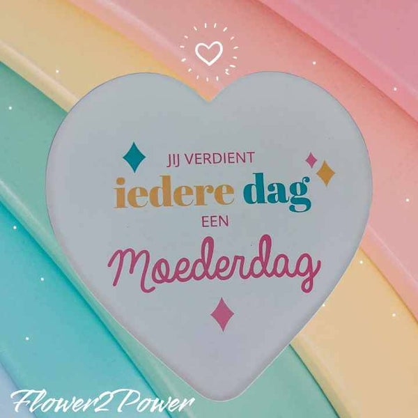 Moederdagcadeau Onderlegger