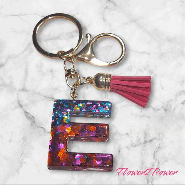 Sleutelhanger Letter E