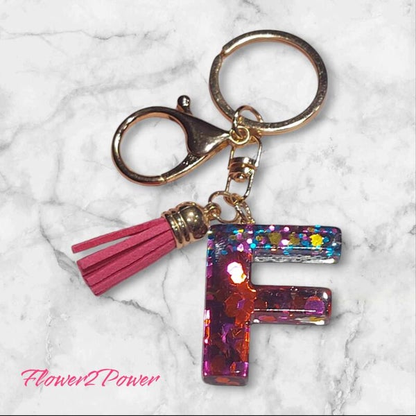 Sleutelhanger Letter F
