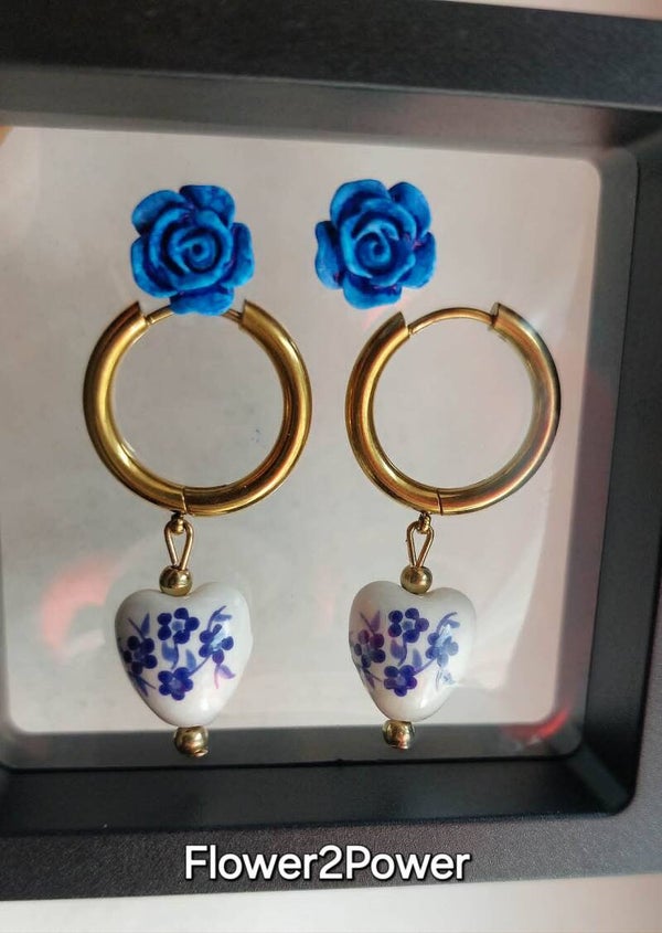 Oorringen Handmade 2 paar