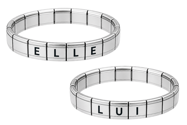 ✨  💑 Lot de 2 bracelets ❤️✨