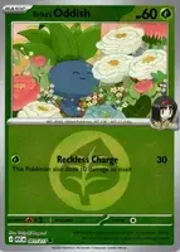Erika's Oddish 001/217 energy Reverse Holo Ascended Heroes